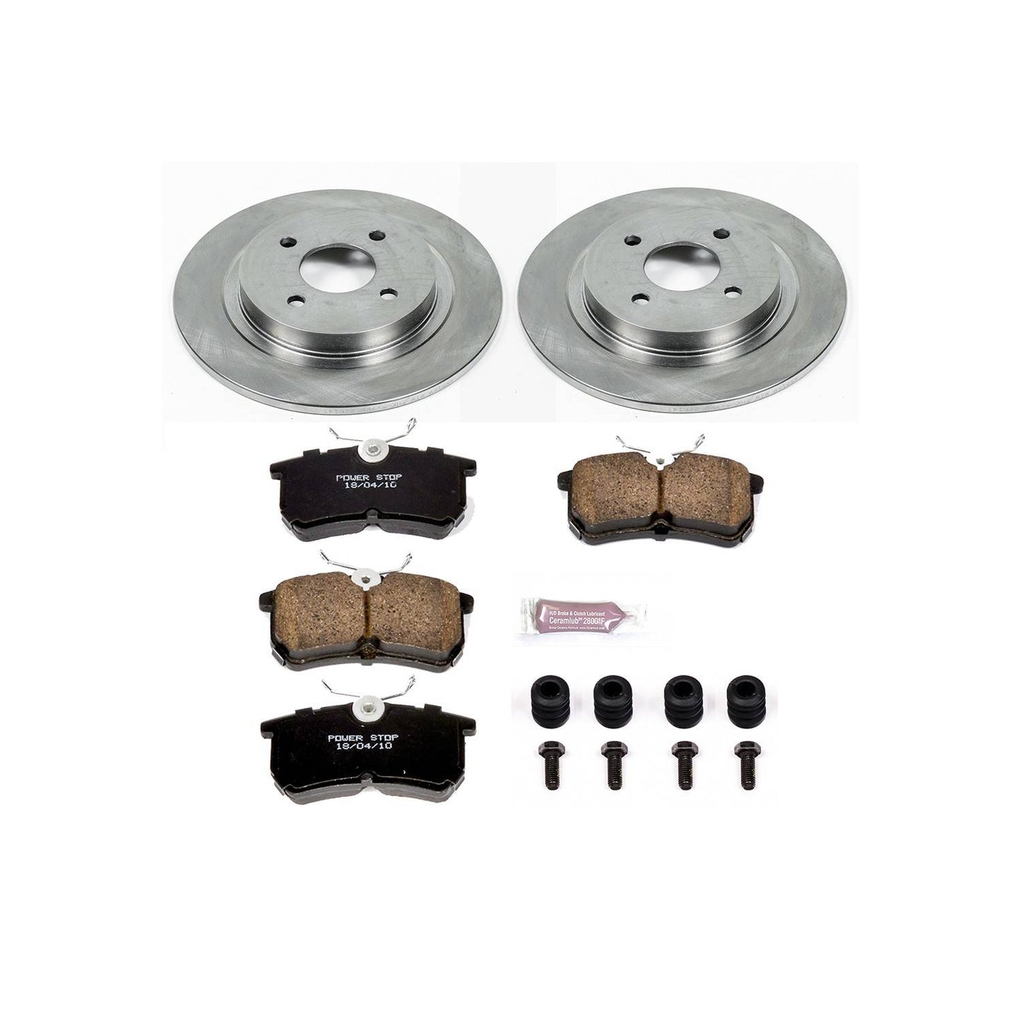 PowerStop Power Stop 02-04 Ford Focus Rear Autospecialty Brake Kit KOE1376