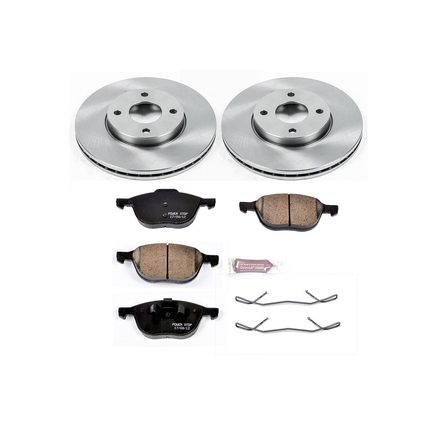 PowerStop Power Stop 05-07 Ford Focus Front Autospecialty Brake Kit KOE1377