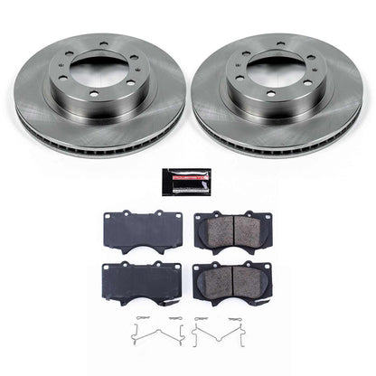 PowerStop Power Stop 03-09 Toyota 4Runner Front Autospecialty Brake Kit KOE137