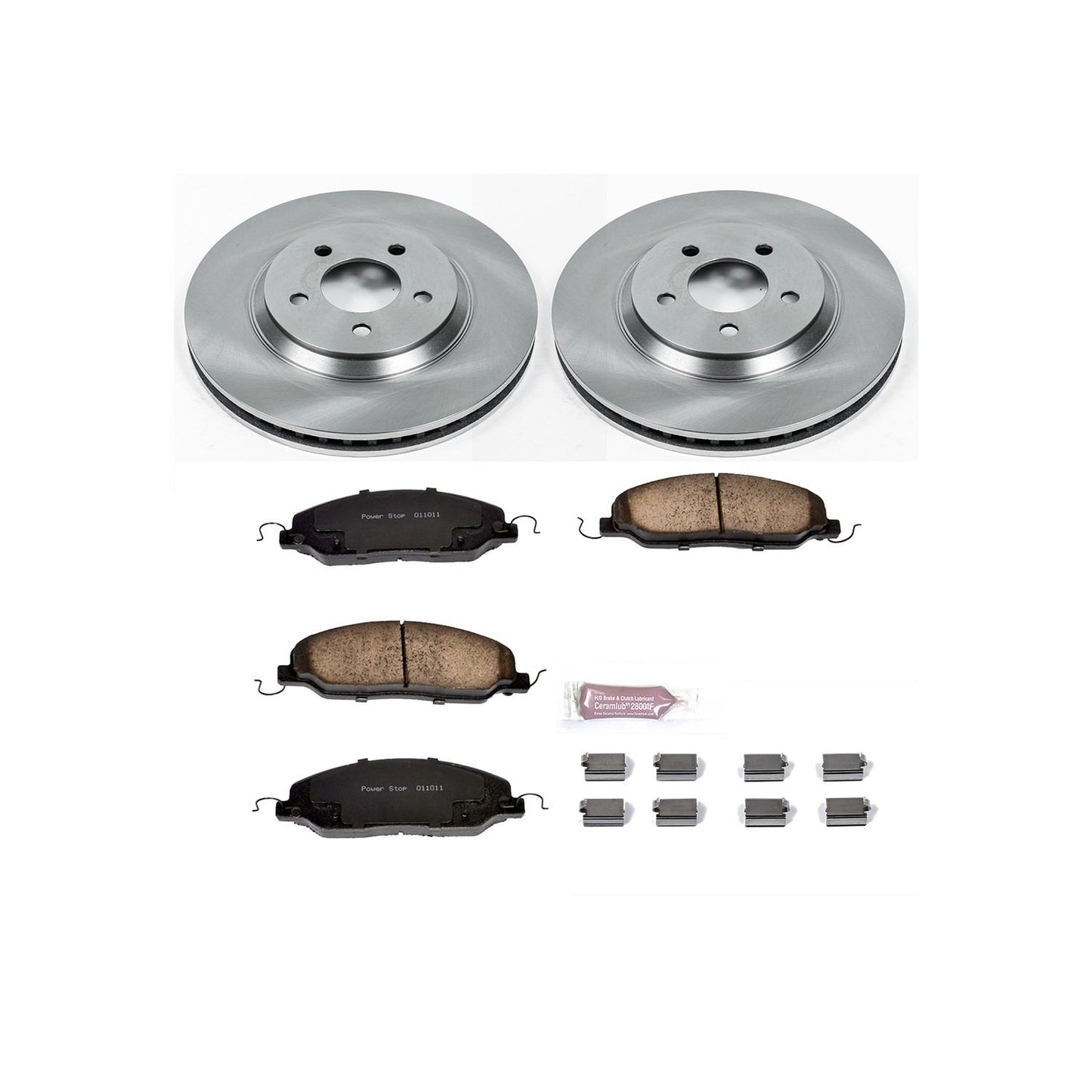 PowerStop Power Stop 05-10 Ford Mustang Front Autospecialty Brake Kit KOE1380