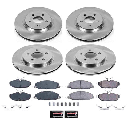 PowerStop Power Stop 05-10 Ford Mustang Front & Rear Autospecialty Brake Kit KOE1381