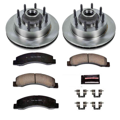 PowerStop Power Stop 03-05 Ford Excursion Front Autospecialty Brake Kit KOE1392
