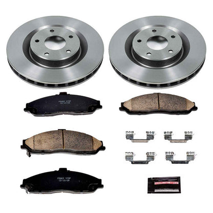 PowerStop Power Stop 05-07 Cadillac XLR Front Autospecialty Brake Kit KOE1417