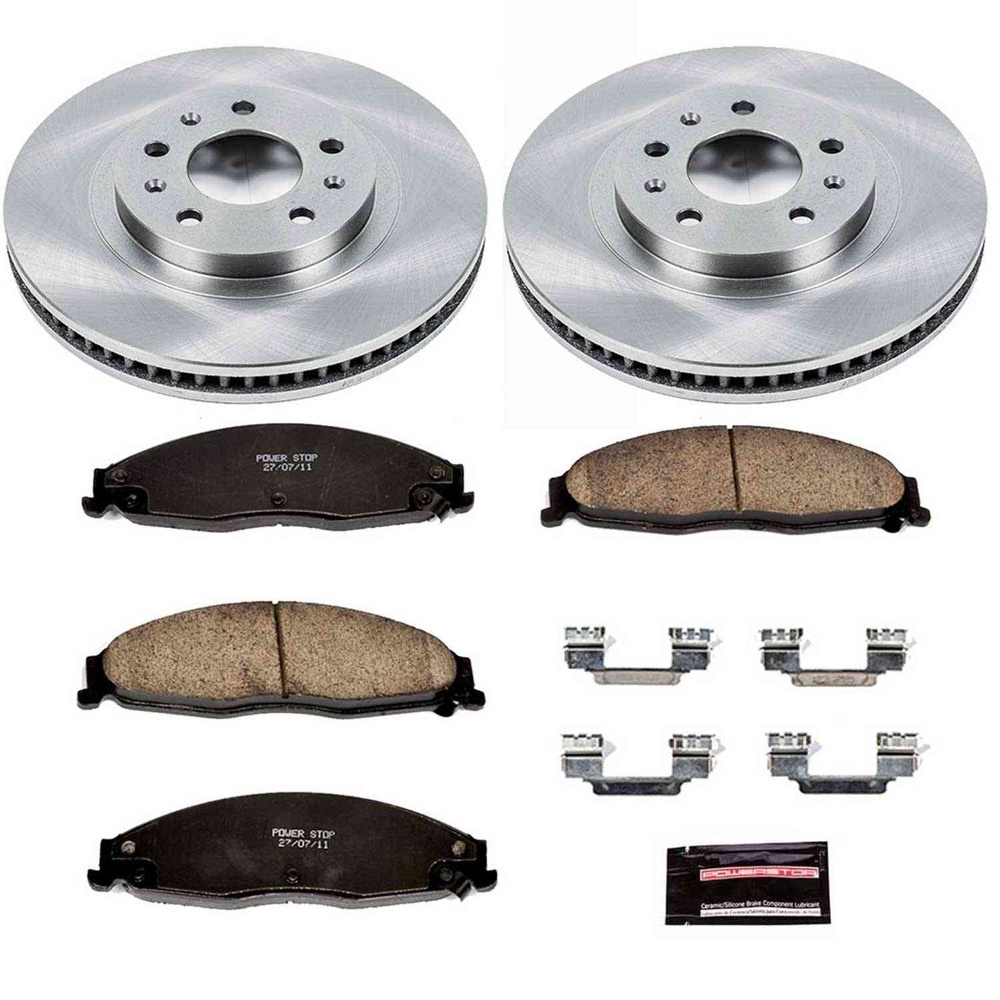PowerStop Power Stop 03-07 Cadillac CTS Front Autospecialty Brake Kit KOE1419