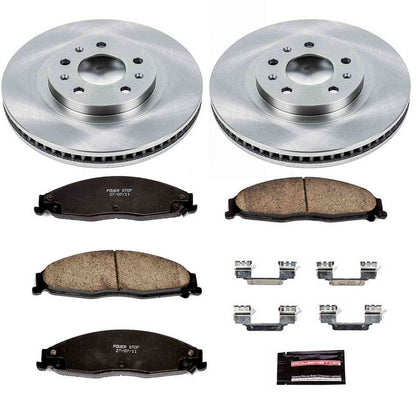 PowerStop Power Stop 03-07 Cadillac CTS Front Autospecialty Brake Kit KOE1419