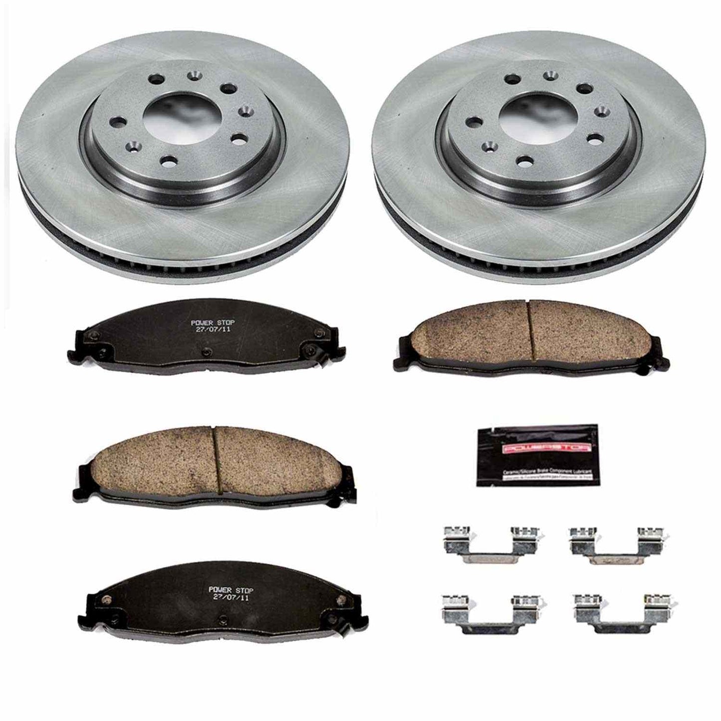 PowerStop Power Stop 03-05 Cadillac CTS Front Autospecialty Brake Kit KOE1423