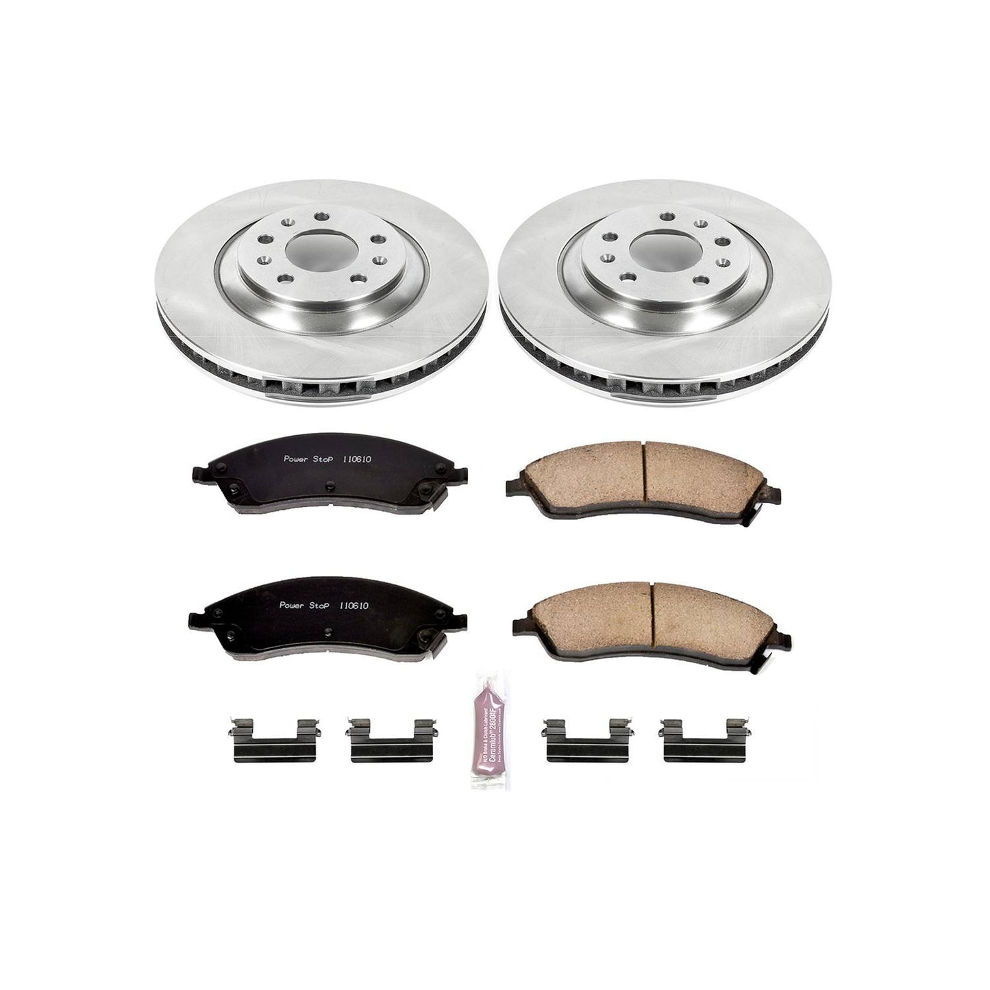 PowerStop Power Stop 06-07 Cadillac CTS Front Autospecialty Brake Kit KOE1429
