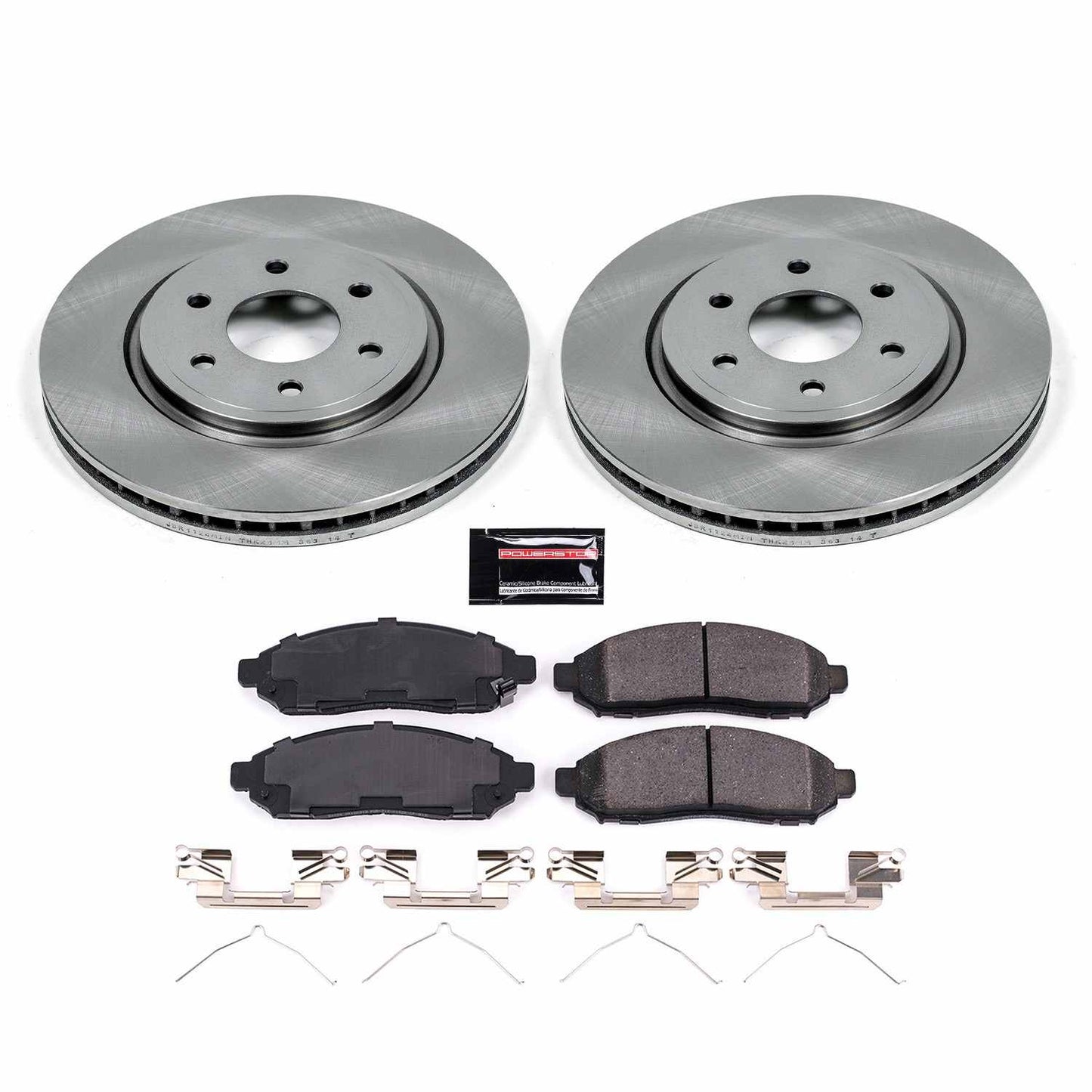 PowerStop Power Stop 05-18 Nissan Frontier Front Autospecialty Brake Kit KOE142
