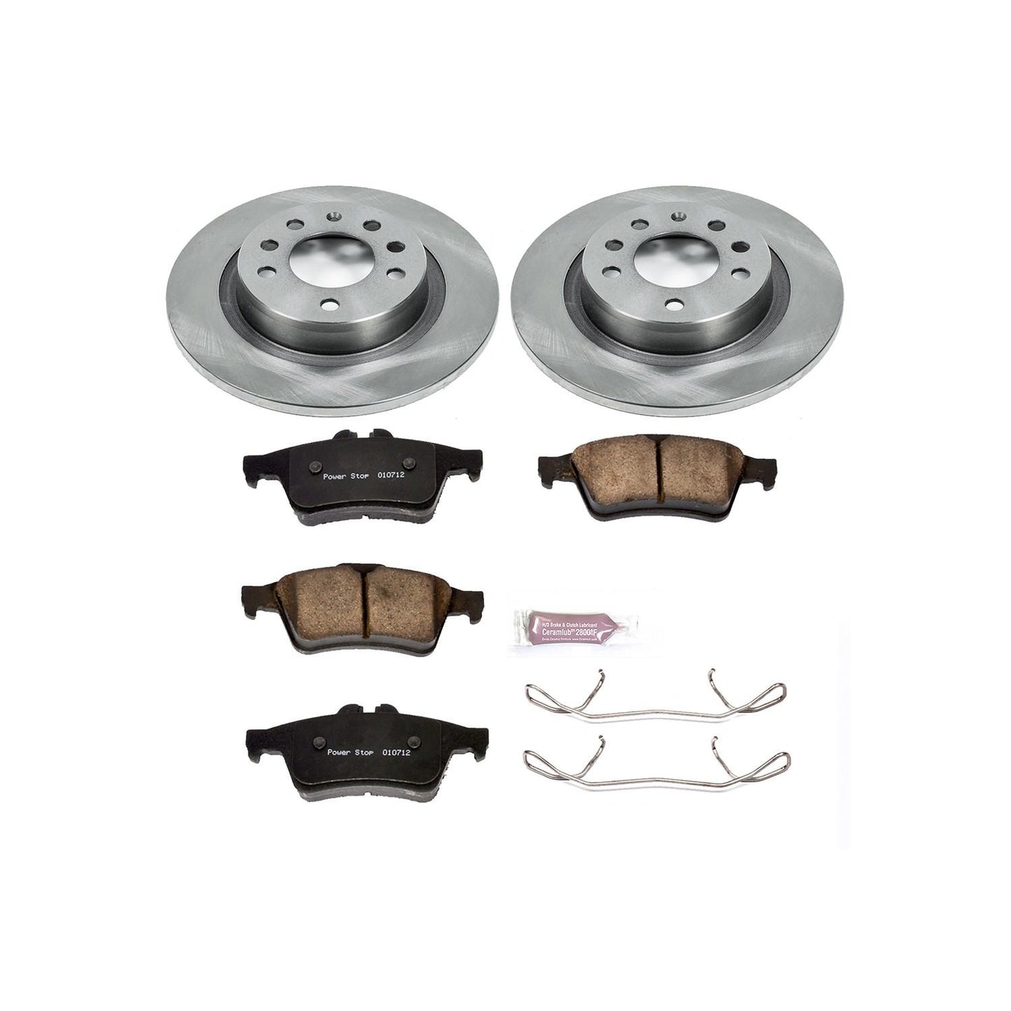 PowerStop Power Stop 06-09 Pontiac Solstice Rear Autospecialty Brake Kit KOE1436
