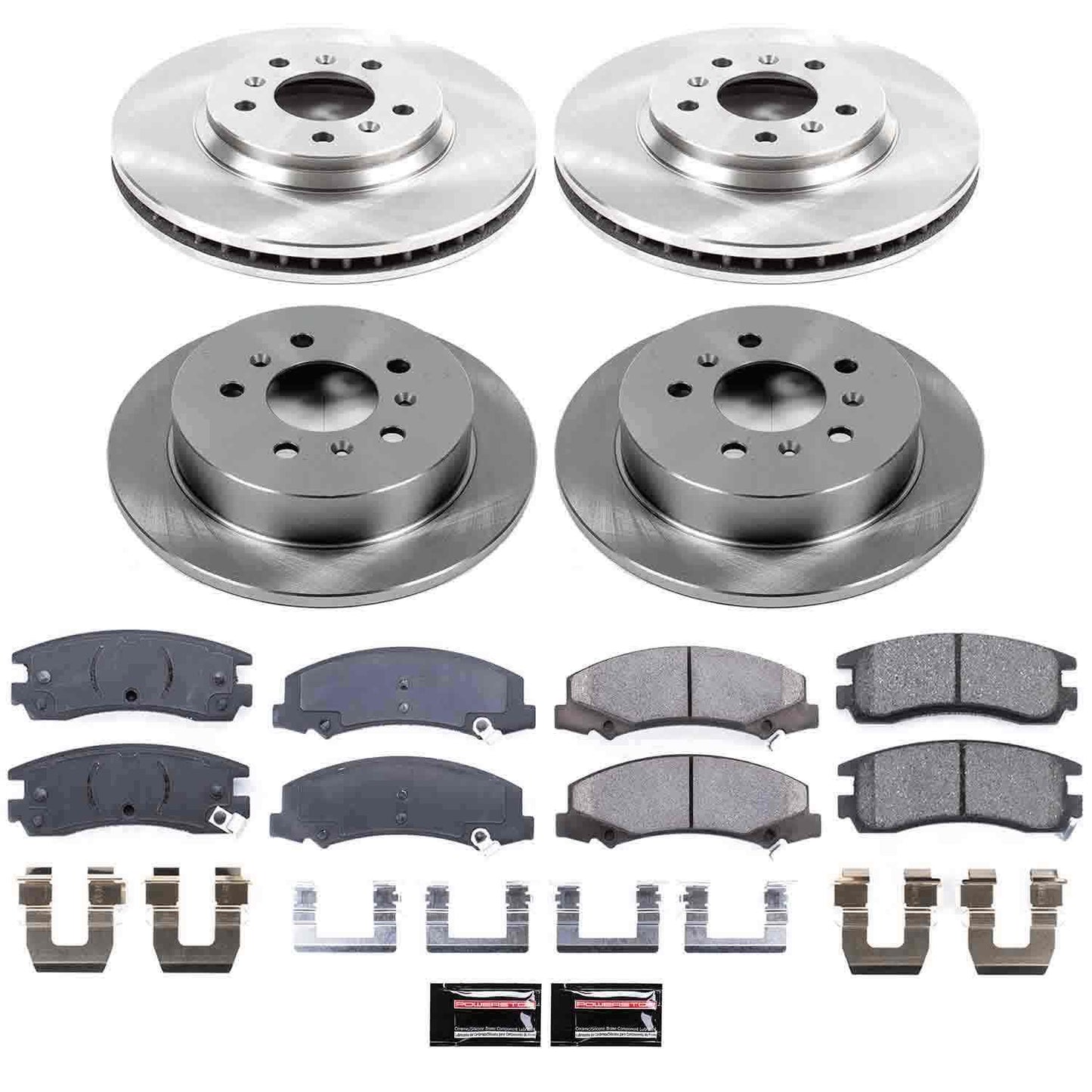 PowerStop Power Stop 06-10 Chevrolet Impala Front & Rear Autospecialty Brake Kit KOE1438