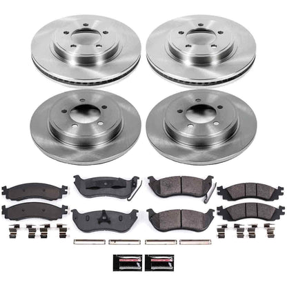 PowerStop Power Stop 06-10 Ford Explorer Front & Rear Autospecialty Brake Kit KOE1443