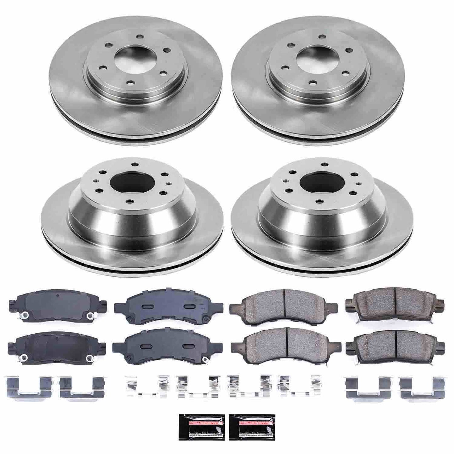PowerStop Power Stop 06-09 Chevrolet Trailblazer Front & Rear Autospecialty Brake Kit KOE1454