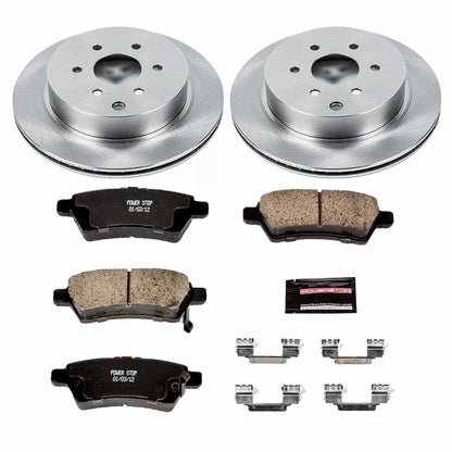 PowerStop Power Stop 05-12 Nissan Pathfinder Rear Autospecialty Brake Kit KOE147