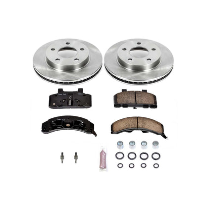 PowerStop Power Stop 83-96 Buick Century Front Autospecialty Brake Kit KOE1487