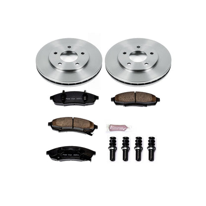 PowerStop Power Stop 88-95 Buick Regal Front Autospecialty Brake Kit KOE1498