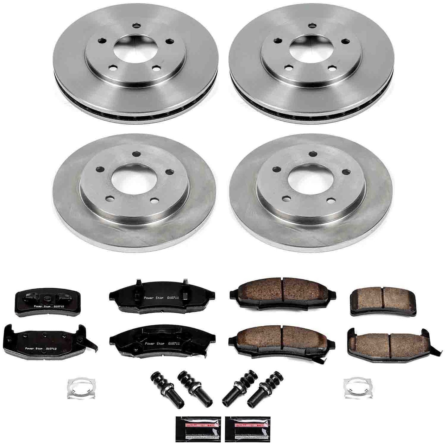 PowerStop Power Stop 88-93 Buick Regal Front & Rear Autospecialty Brake Kit KOE1499