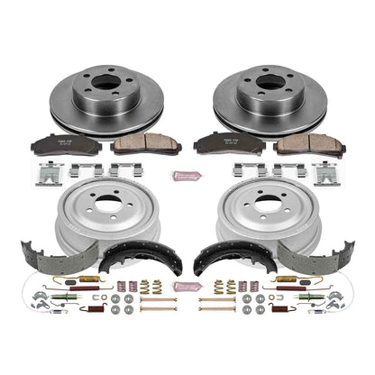 PowerStop Power Stop 98-02 Ford Ranger 4WD Front & Rear Autospecialty Brake Kit KOE15004DK
