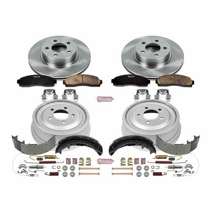 PowerStop Power Stop 03-09 Ford Ranger 4WD Front & Rear Autospecialty Brake Kit KOE15005DK