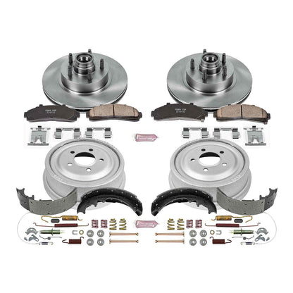 PowerStop Power Stop 98-02 Ford Ranger EV Front & Rear Autospecialty Brake Kit KOE15006DK