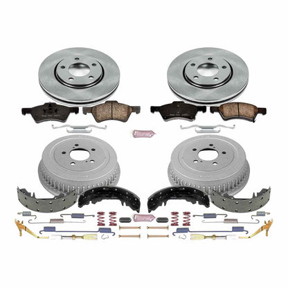 PowerStop Power Stop 03-04 Dodge Caravan Front & Rear Autospecialty Brake Kit KOE15014DK