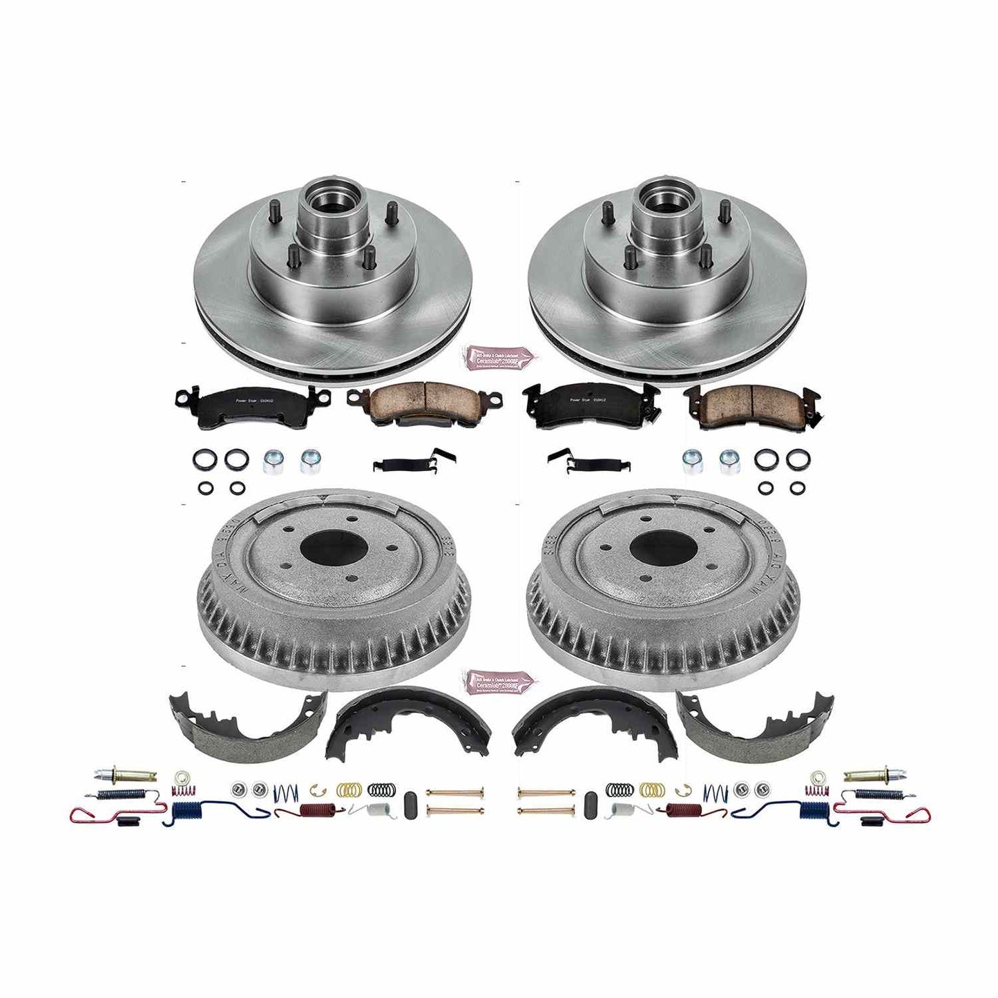 PowerStop Power Stop 1975 Buick Apollo Front & Rear Autospecialty Brake Kit KOE15019DK