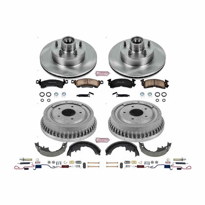 PowerStop Power Stop 1975 Buick Apollo Front & Rear Autospecialty Brake Kit KOE15019DK