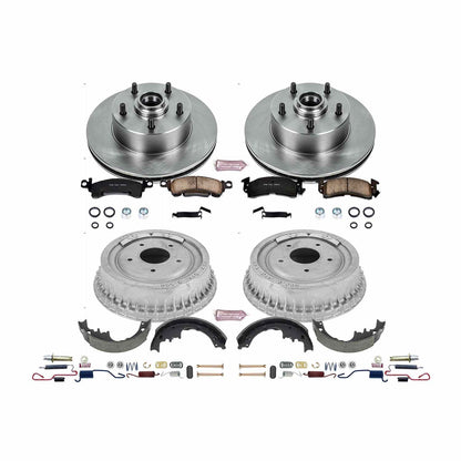 PowerStop Power Stop 73-74 Buick Apollo Front & Rear Autospecialty Brake Kit KOE15022DK