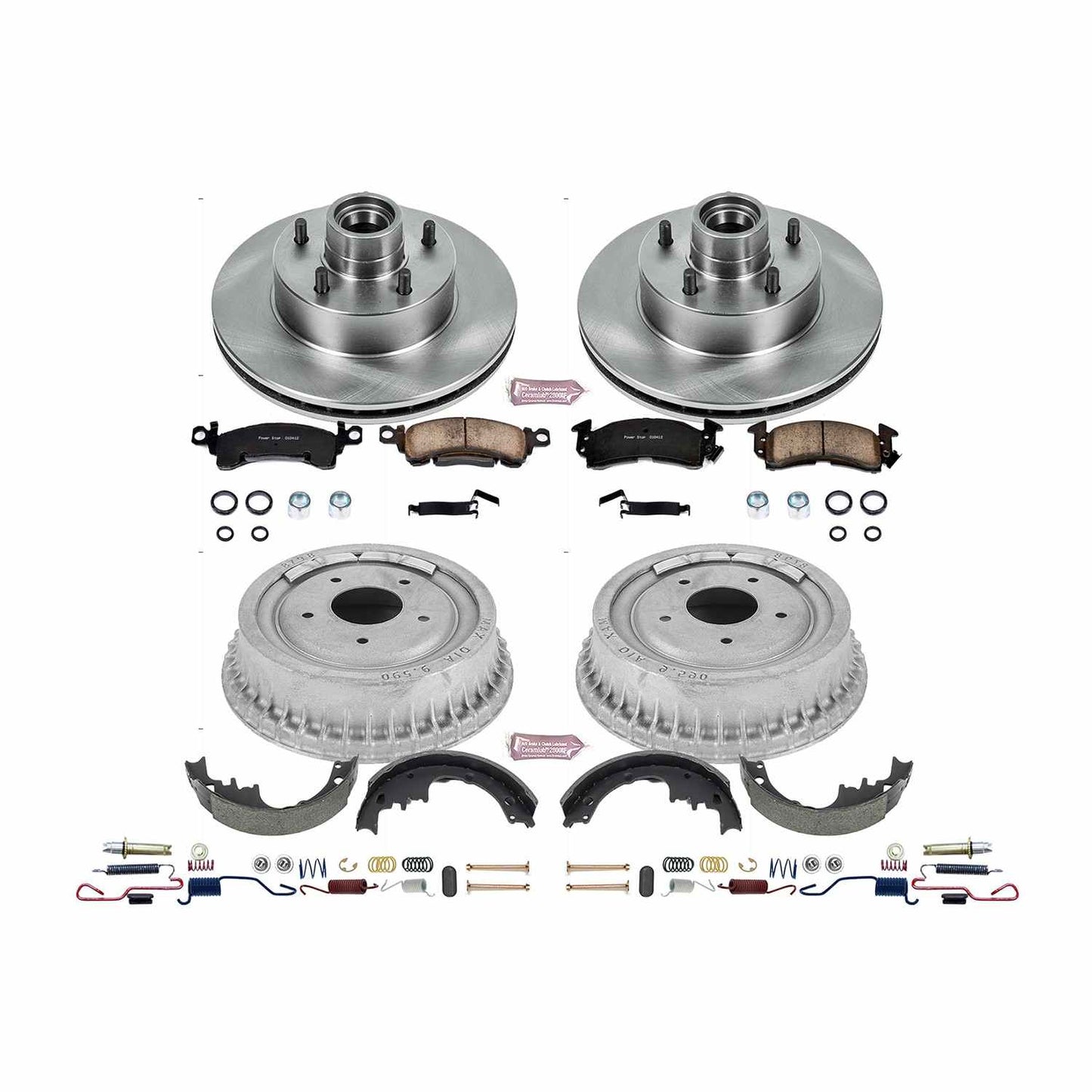 PowerStop Power Stop 1975 Buick Skylark Front & Rear Autospecialty Brake Kit KOE15023DK