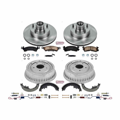PowerStop Power Stop 1975 Buick Skylark Front & Rear Autospecialty Brake Kit KOE15023DK