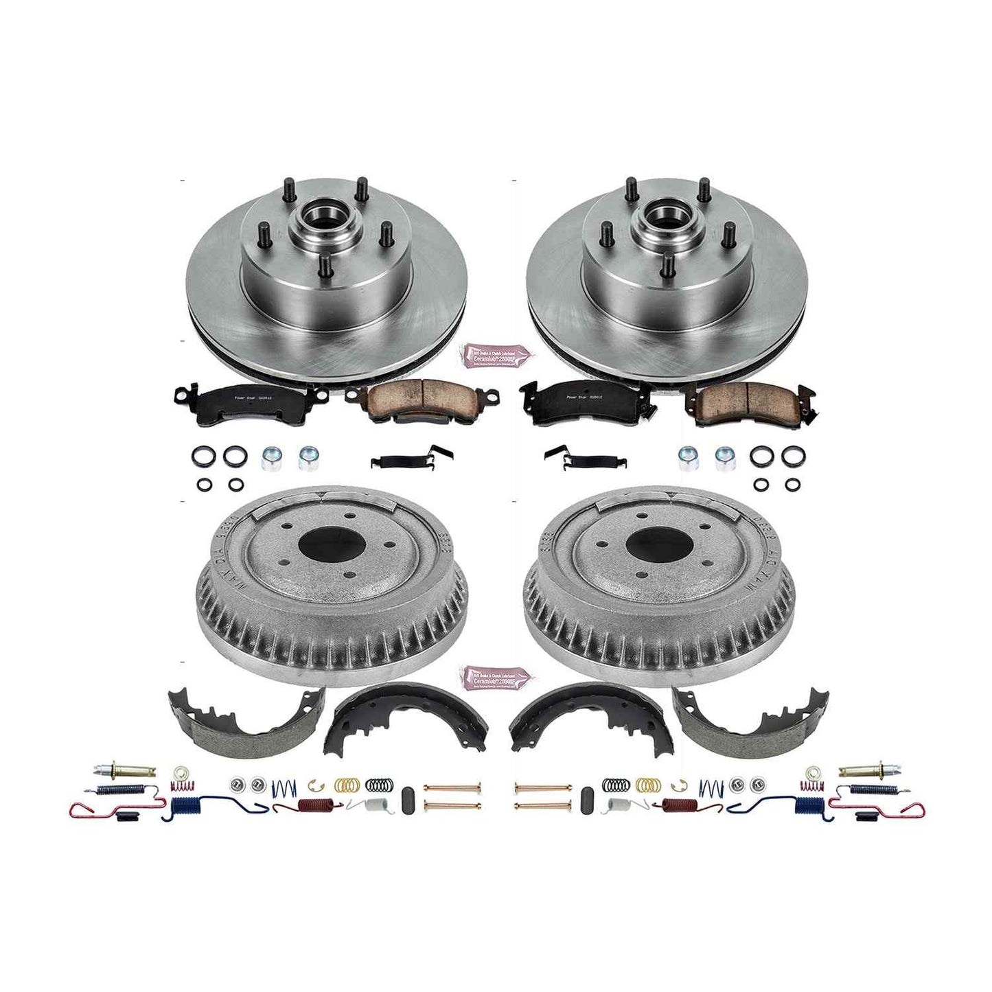 PowerStop Power Stop 70-72 Buick GS Front & Rear Autospecialty Brake Kit KOE15024DK