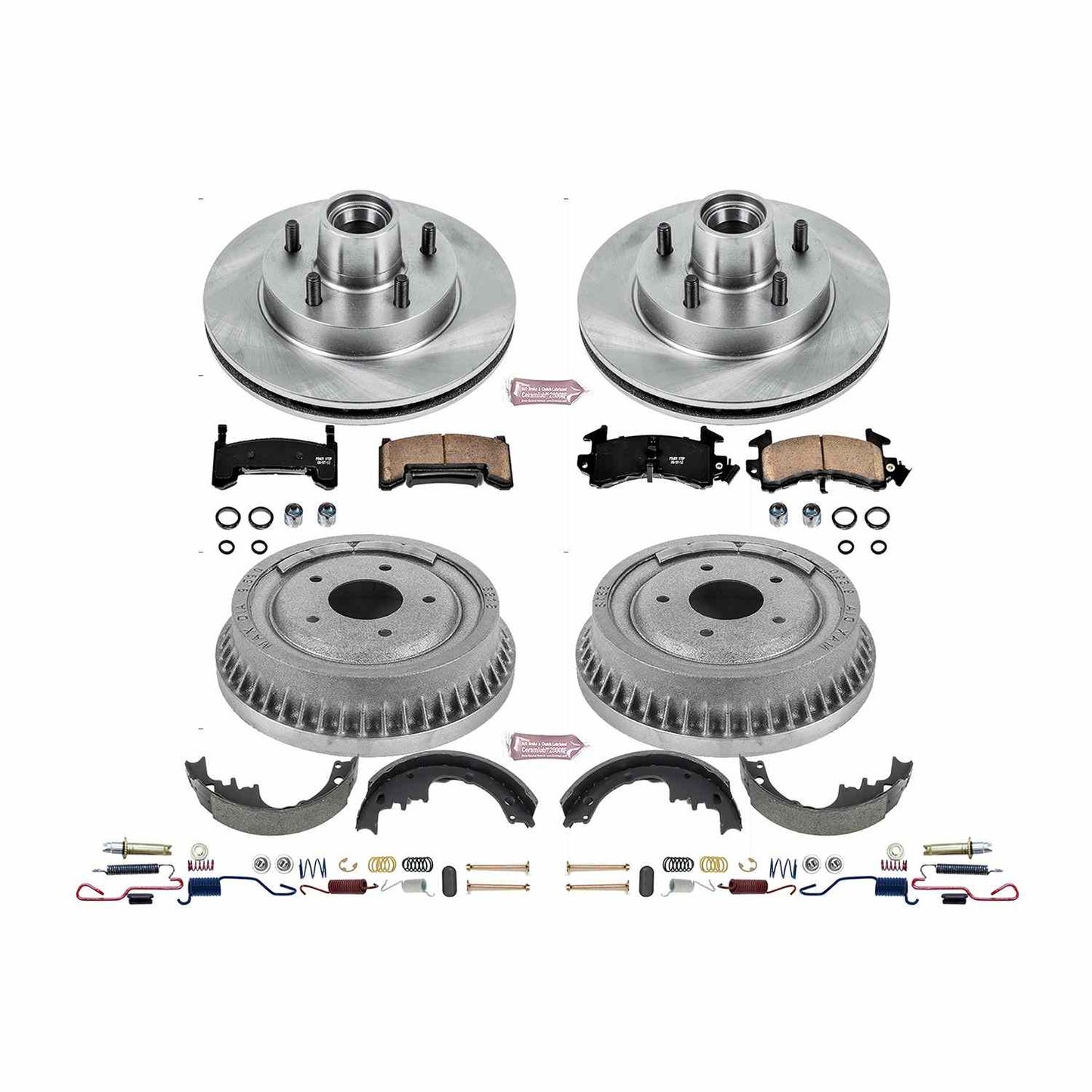 PowerStop Power Stop 87-88 Chevrolet LLV Front & Rear Autospecialty Brake Kit KOE15025DK
