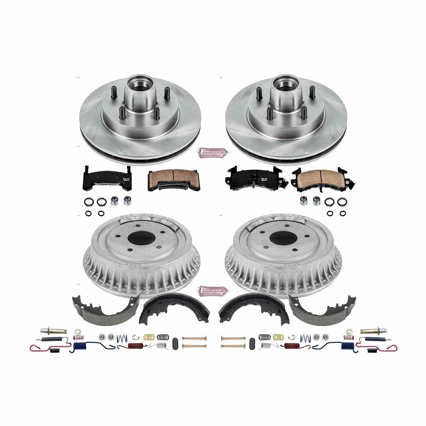 PowerStop Power Stop 87-91 Chevrolet LLV Front & Rear Autospecialty Brake Kit KOE15026DK