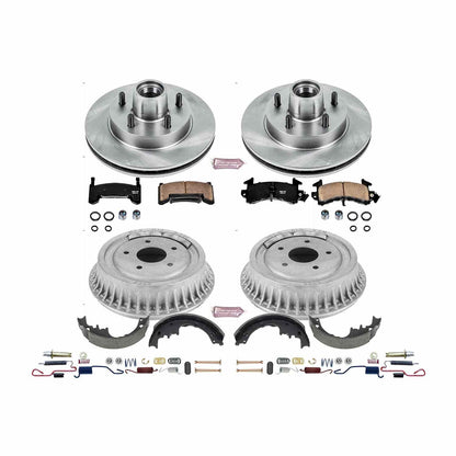 PowerStop Power Stop 87-91 Chevrolet LLV Front & Rear Autospecialty Brake Kit KOE15026DK