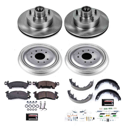 PowerStop Power Stop 1971 Chevrolet G10 Van Front & Rear Autospecialty Brake Kit KOE15028DK