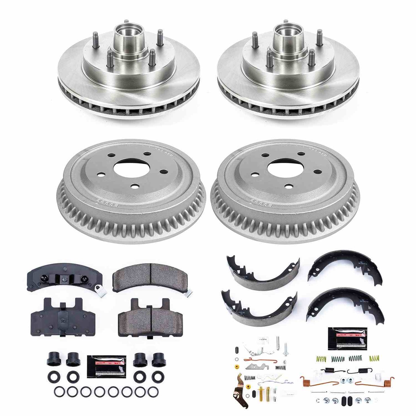 PowerStop Power Stop 94-99 Dodge Ram 1500 Front & Rear Autospecialty Brake Kit KOE15032DK