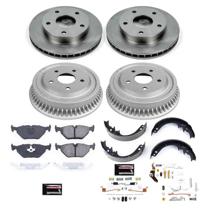 PowerStop Power Stop 94-99 Dodge Ram 1500 Front & Rear Autospecialty Brake Kit KOE15033DK