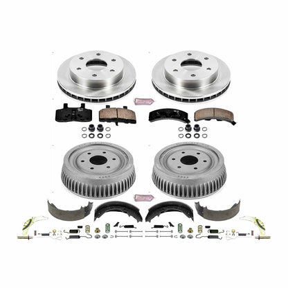 PowerStop Power Stop 99-00 Cadillac Escalade Front & Rear Autospecialty Brake Kit KOE15035DK