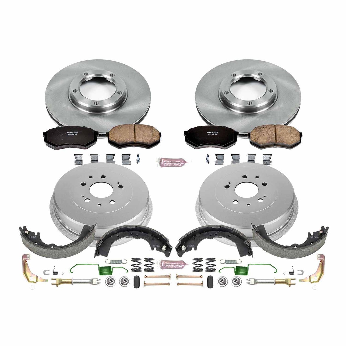 PowerStop Power Stop 95-04 Toyota Tacoma 2WD Front & Rear Autospecialty Brake Kit KOE15039DK