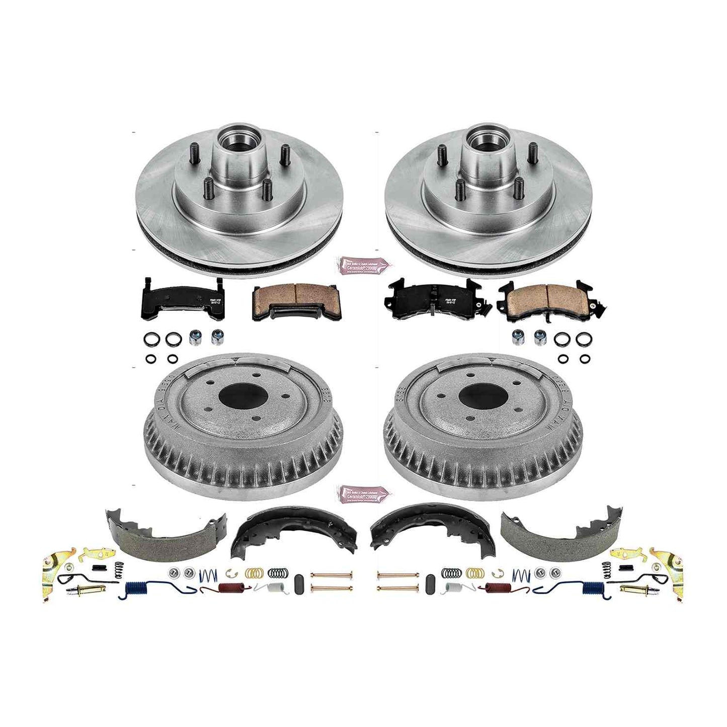 PowerStop Power Stop 82-83 Buick Regal Front & Rear Autospecialty Brake Kit KOE15042DK