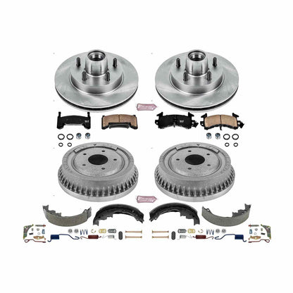 PowerStop Power Stop 1984 Buick Regal Front & Rear Autospecialty Brake Kit KOE15043DK