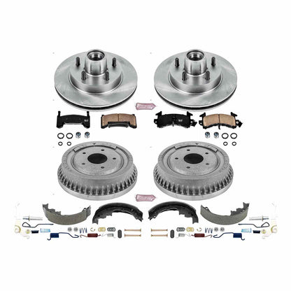 PowerStop Power Stop 85-87 Buick Regal Front & Rear Autospecialty Brake Kit KOE15044DK