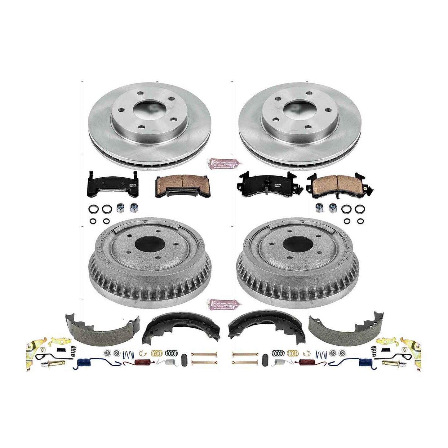 PowerStop Power Stop 79-85 Buick Riviera Front & Rear Autospecialty Brake Kit KOE15045DK