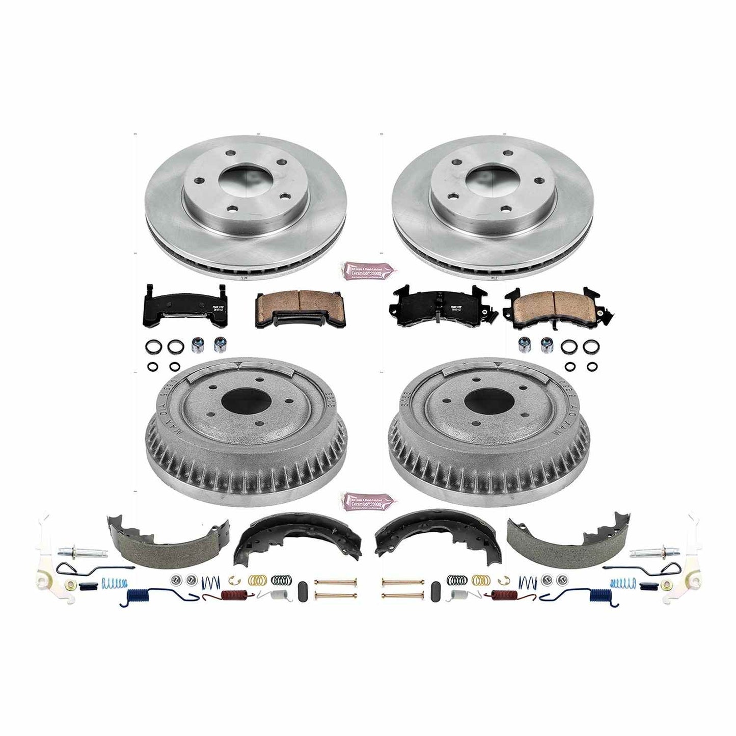 PowerStop Power Stop 86-91 Chevrolet S10 Blazer Front & Rear Autospecialty Brake Kit KOE15050DK