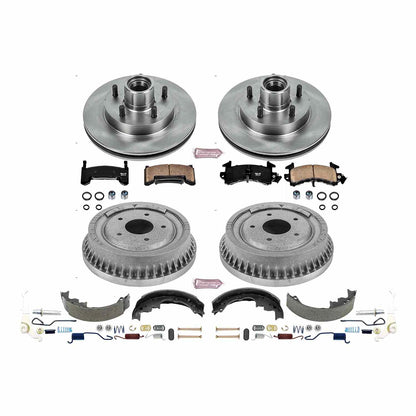 PowerStop Power Stop 1991 Chevrolet S10 Blazer Front & Rear Autospecialty Brake Kit KOE15051DK