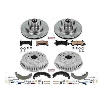 PowerStop Power Stop 98-03 Chevrolet S10 Front & Rear Autospecialty Brake Kit KOE15054DK