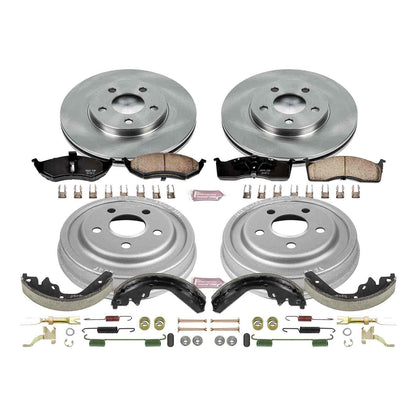 PowerStop Power Stop 00-05 Dodge Neon Front & Rear Autospecialty Brake Kit KOE15058DK