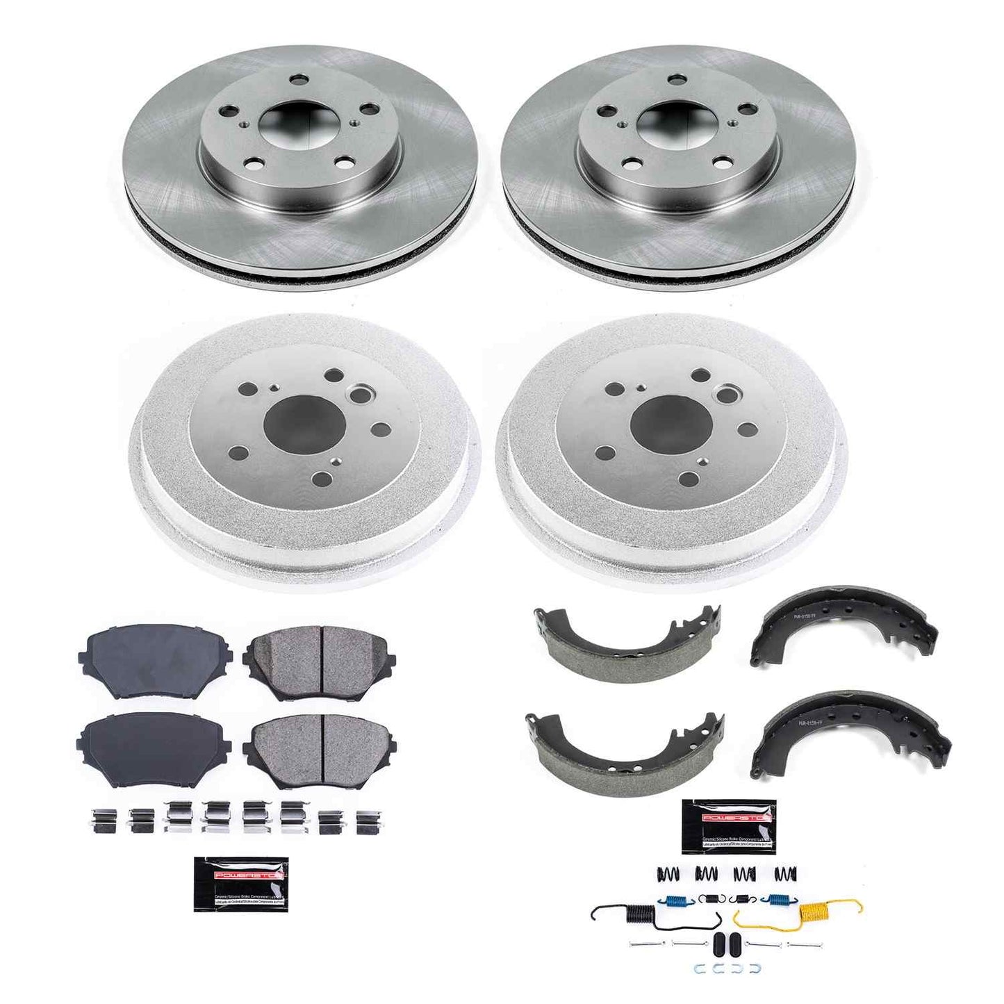 PowerStop Power Stop 01-02 Toyota RAV4 Front & Rear Autospecialty Brake Kit KOE15063DK