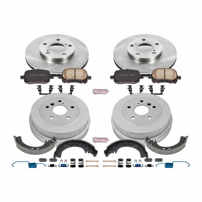 PowerStop Power Stop 99-01 Toyota Solara Front & Rear Autospecialty Brake Kit KOE15064DK