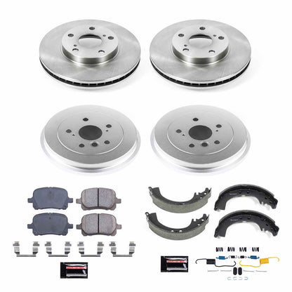 PowerStop Power Stop 02-03 Toyota Solara Front & Rear Autospecialty Brake Kit KOE15065DK