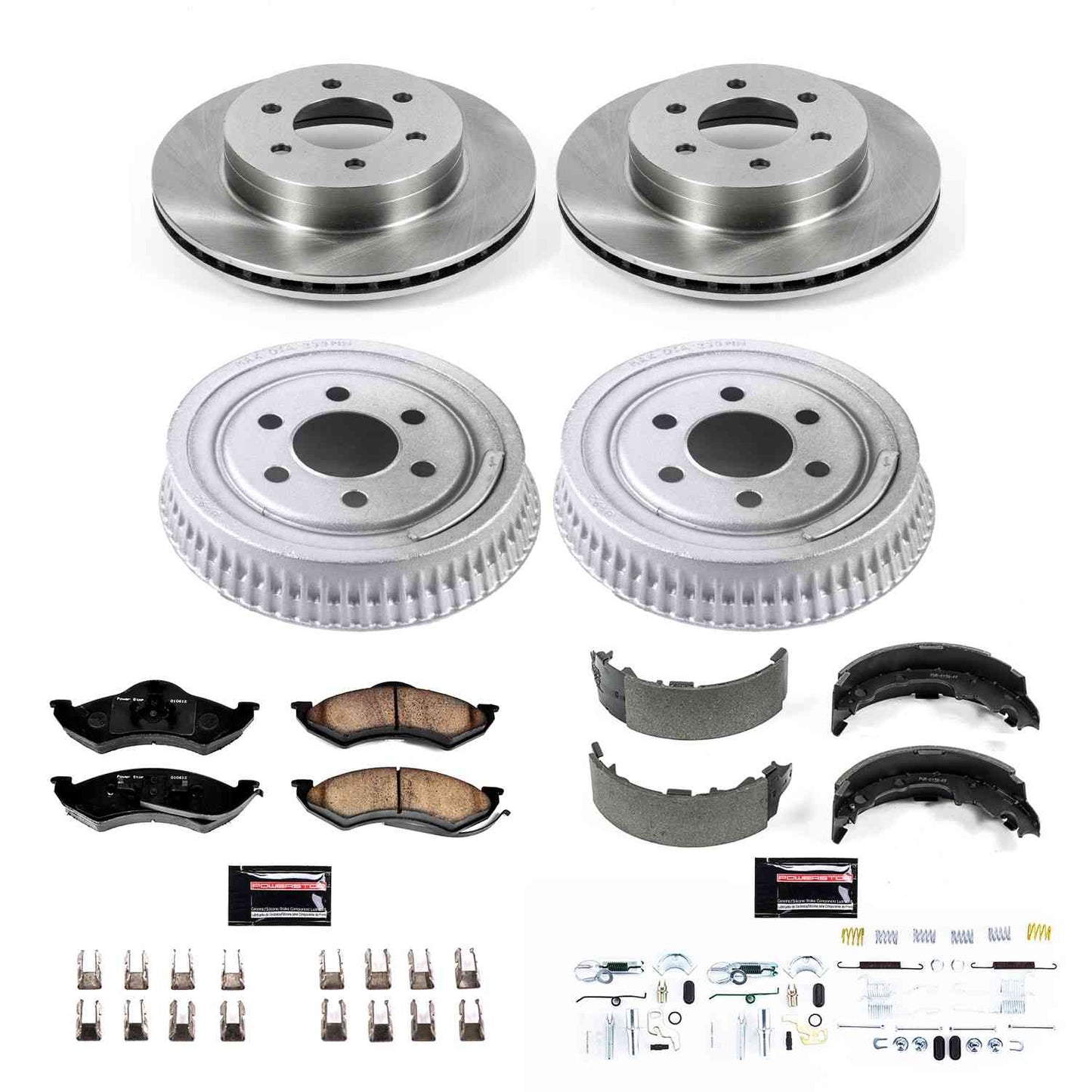PowerStop Power Stop 1999 Dodge Dakota Front & Rear Autospecialty Brake Kit KOE15071DK